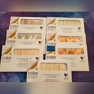 Color Street Nail wraps lot NIP